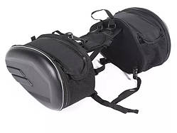 Мотосумки Komine sa-212, кофри бокові напівтверді   (варіант - Карбон)