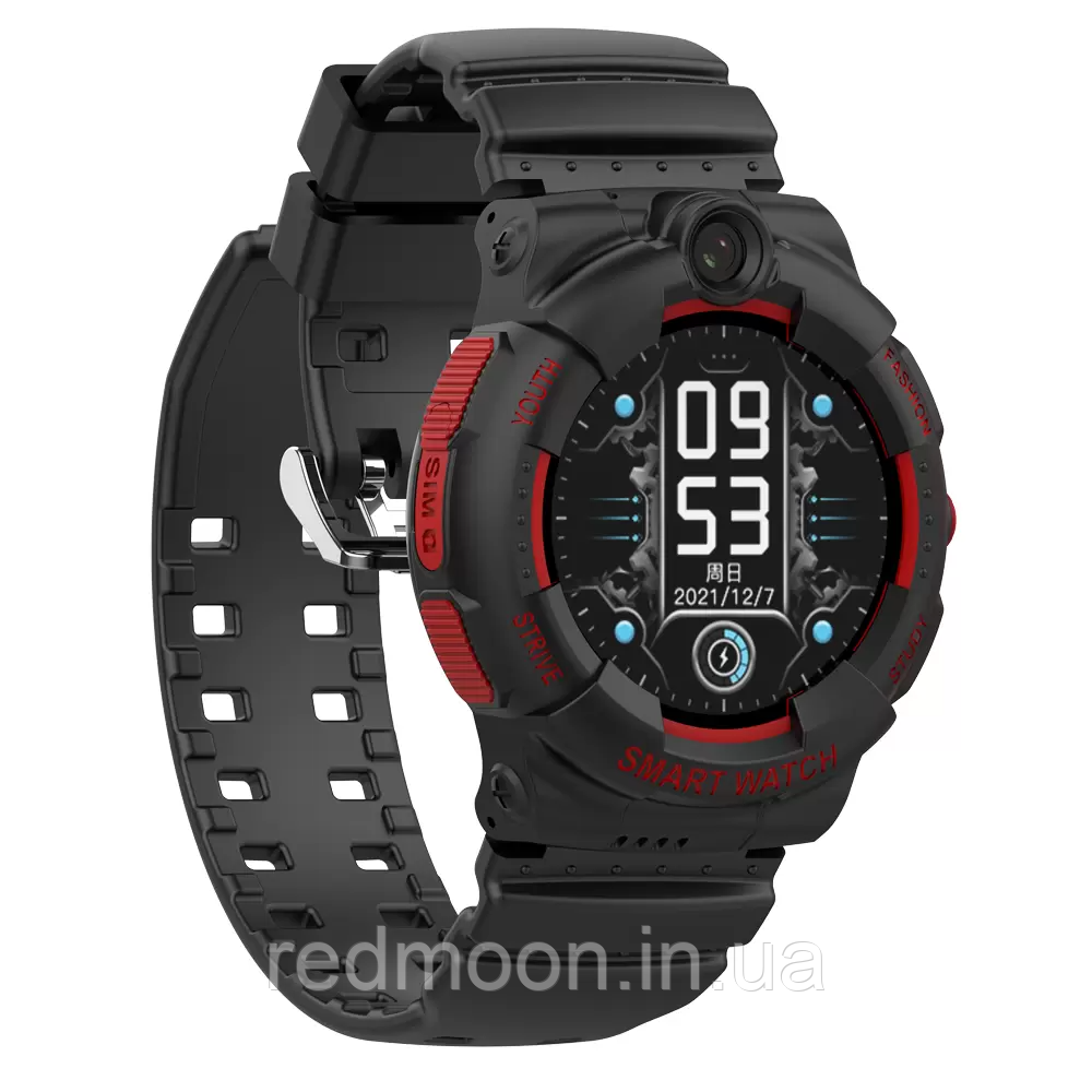 Дитячий Смарт-годинник з відеодзвінками Smart Baby Watch Y01, SIM, GPS, 4G і WIFI, Чорний / Розумний Android годинник, фото 1