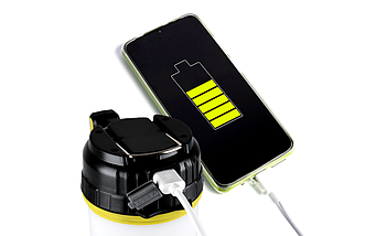 Ліхтар прожектор та прожектор POWERBANK 3000mAh 1000 лм, фото 4
