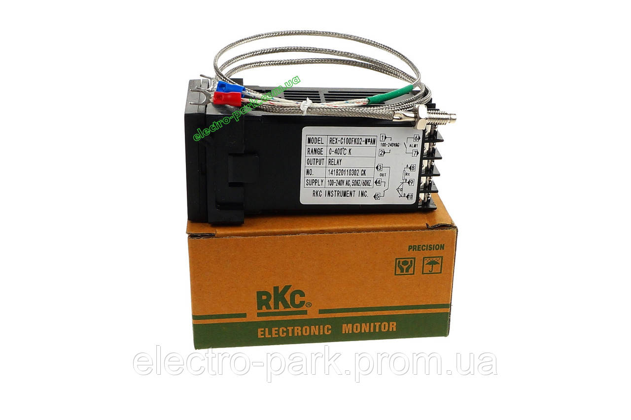 Контроллер температуры RKC-REX-C100FK02 M*AN (релейный) - фото 2 - id-p1697148504