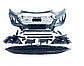 Передній бампер у зборі Audi A4 B9 2020-2021 р.в. у стилі RS4, фото 2