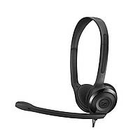 Наушники с микрофоном Sennheiser PC 3 CHAT (504195) 2х3.5 мм черный бу