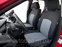Чехлы в салон Dacia Logan 2013(цельный) Чехлы на сидения Дача Логан (Prestige_Standart) модельные
