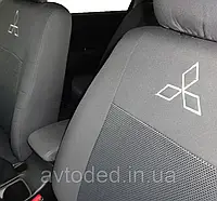 Чехлы в салон для Mitsubishi Lancer X Sedan (1.6) с 2007 г (модельные) (EMC-Elegant)