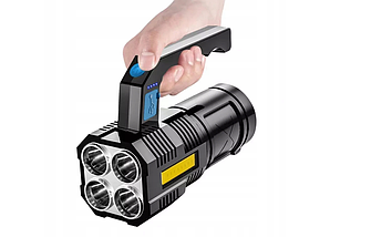 Ліхтар тактичний багатофункціональний X-Balog LED T6 ZOOM 2000 lm, фото 2