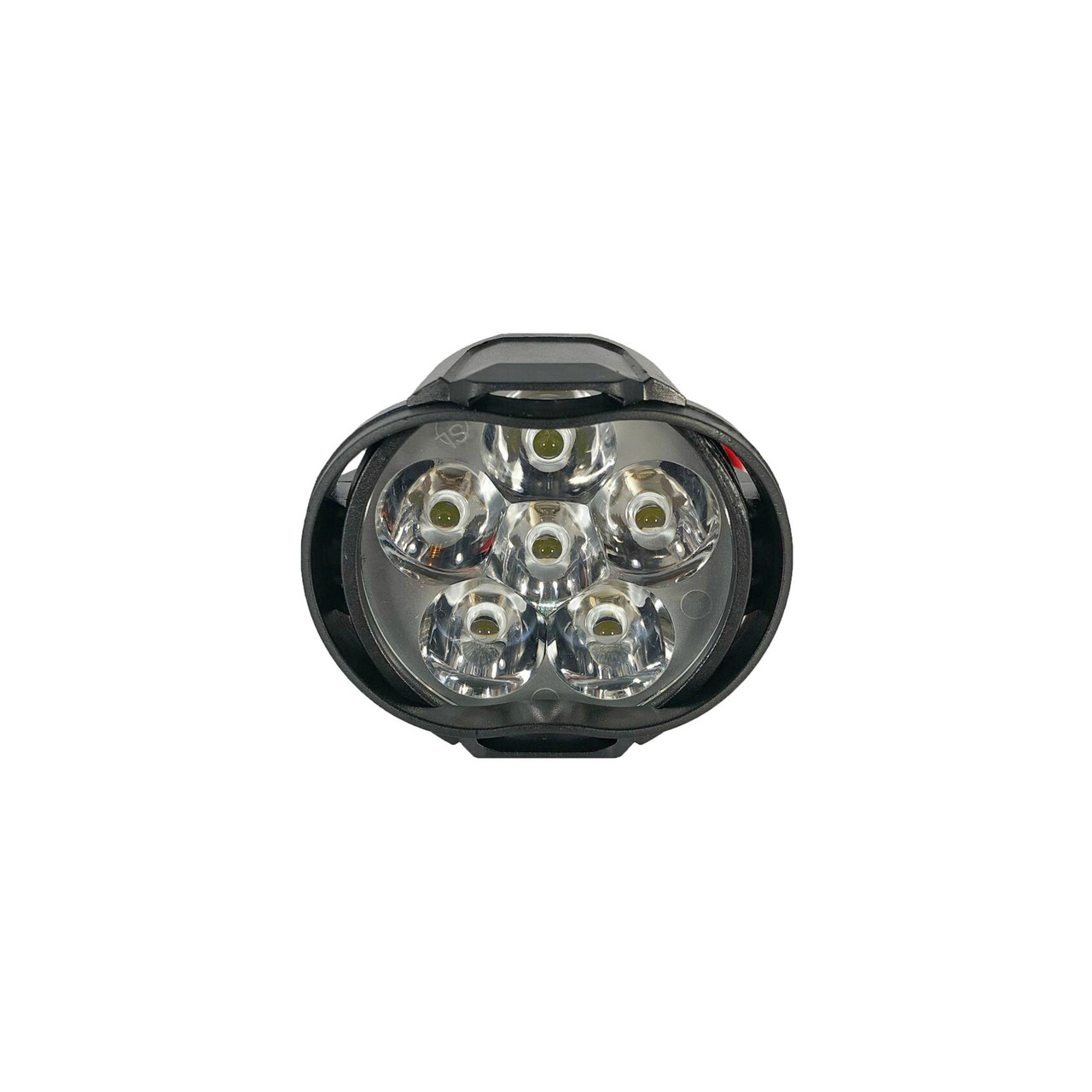 LED фара МОТО G3 Pr кругла 6 діодів 6 Вт, фото 1