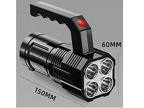 Ліхтар тактичний багатофункціональний X-Balog LED T6 ZOOM 2000 lm, фото 5