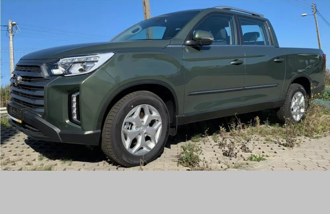 Молдинги на двери для SsangYong Musso Pick-up Q200 2018+, фото 3