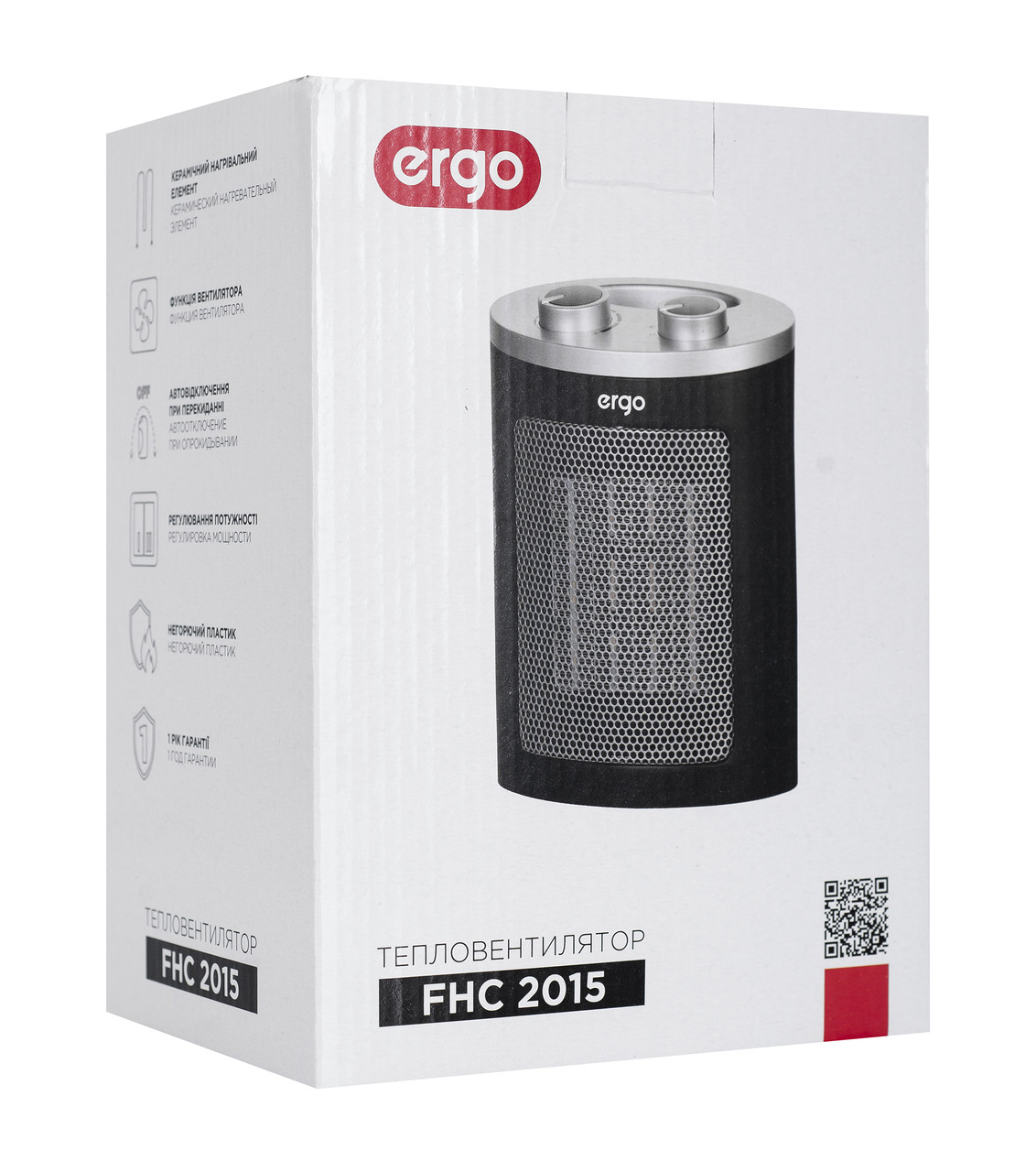 Тепловентилятор керамический ERGO FHC 2015