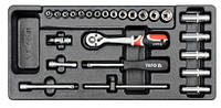 Набір торцевих головок та ключів YATO YT-5541