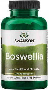 Босвеллія Swanson Boswellia 400 мг 100 капс.