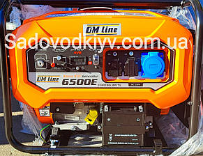 Генератор бензиновий Oleo-Mac Line 6500 E/Олео-Мак Лаїн 6500 Е 5,0/5,5 КВТ старт електричний