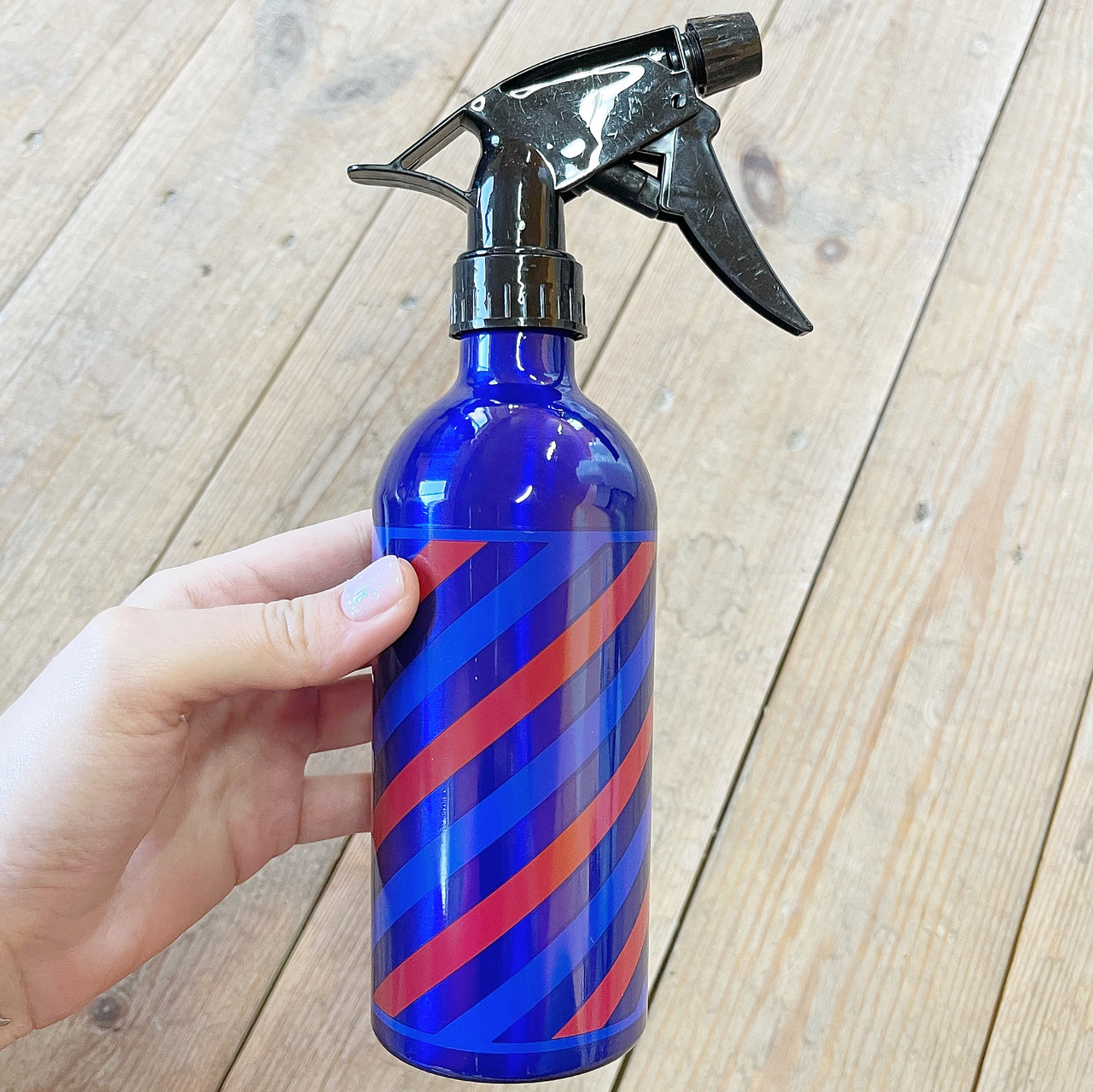 Пульверизатор металевий Barber ,500 мл (Синьо-Червоний)