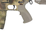 Пістолетна ручка DLG-Tactical для AR15 і M16 (прогумована, з відсіком для зберігання всередині), фото 9