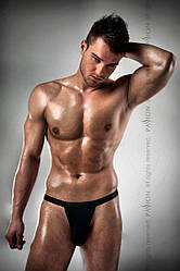 Чоловічі стрінги Passion 005 THONG black L/XL