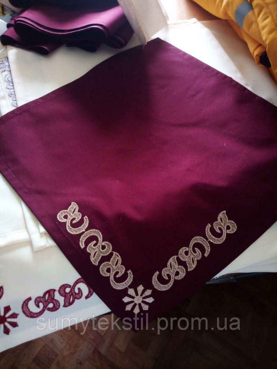 Набор скатертей из высококачественного материала для праздничного стола от Sumy Tekstil. - фото 5 - id-p1697251294