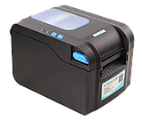 Етикетковий принтер Xprinter 370B USB до 80мм, чорний, фото 5