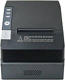 Принтер чеків Asianwell AW-T80 (SPRT 891) Ethernet+USB 80мм, обріз, чорний, фото 3