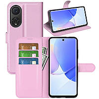 Чехол-книжка Litchie Wallet для Huawei Nova 9 / Honor 50 Light Pink