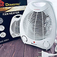 Тепловентилятор Домотек 2000 Вт, портативный обогреватель, термостат, тепловентилятор напольный, дуйчик