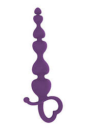 Анальні буси MAI Attraction Toys №79 Purple, довжина 18см, діаметр 3,1см