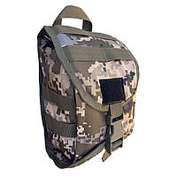 Тактический подсумок медицинский под аптечку, Пиксель на Molle