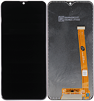 Дисплей модуль тачскрин Samsung A202 Galaxy A20e/A102U черный OEM отличный