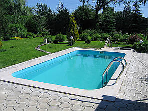 Поліпропіленовий (пластиковий) басейн прямокутної форми (ЧАША)