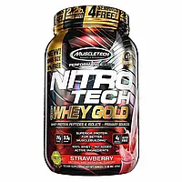 Muscletech Nitro Tech Whey Gold 2.2 lb strawberry