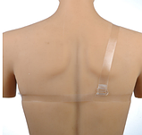 Силіконовий протез 400 г/шт L для грудей на бретелях. Протез молочної залози силіконовий після мастектомії, фото 3