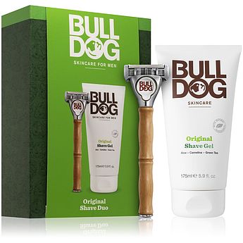 Набір для гоління Bulldog Original Shave Duo Set гель 175 мл + станок для гоління