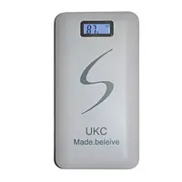 Повербанк power bank УМБ UKC 30000 mah LCD Портативна зарядка Power Bank Lcd 30000mah Внешний аккумулятор