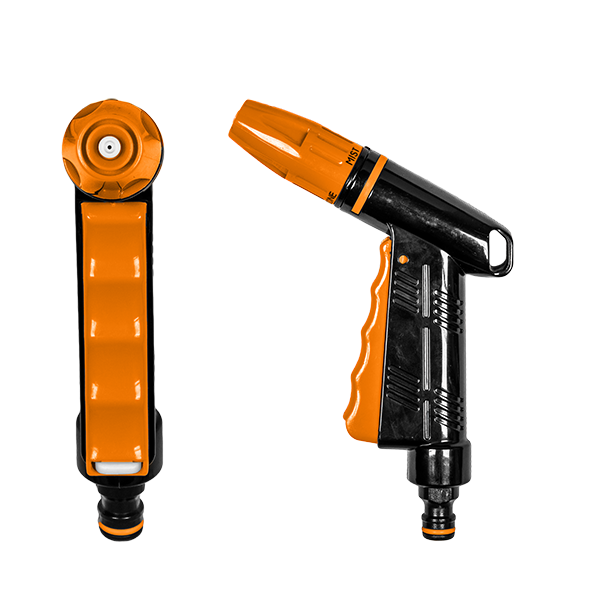 Пістолет для поливу регульований PROSTY -
QUICK STOP, BLACK LINE, ECO-2101