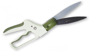 Ножиці для трави з поворотною ручкою на 
180°, TEFLON DE LUXE, KT-W1324