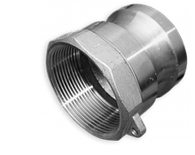 KAMLOK Тип A - Адаптер РВ 4" - нержавіюча сталь, 
CGA400A/SS