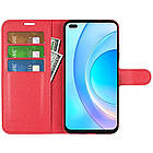 Чохол-книжка Litchie Wallet для Huawei Nova 8i / Honor 50 Lite Red, фото 4