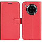Чохол-книжка Litchie Wallet для Huawei Nova 8i / Honor 50 Lite Red, фото 6