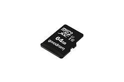Картка пам'яті MicroSDXC 64 GB UHS-I Class 10 GOODRAM + SD-adapter (M1AA-0640R12)