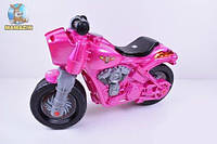 Детский мотобайк розовый 504РОЗОВЫЙ