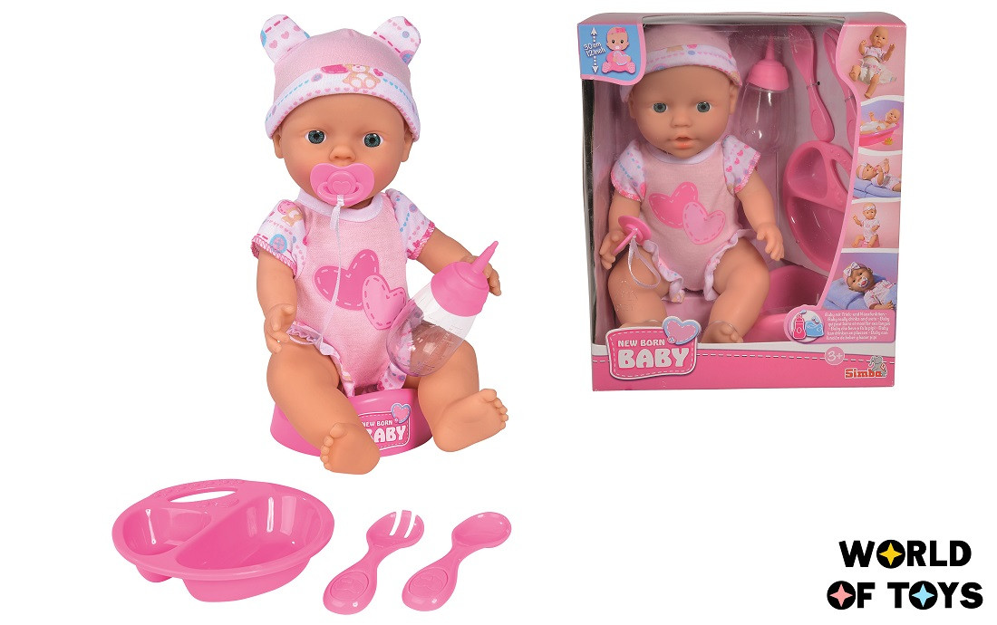 Пупс Догляд за малюками NBB Simba 30 см з аксесуарами (5030005), фото 1