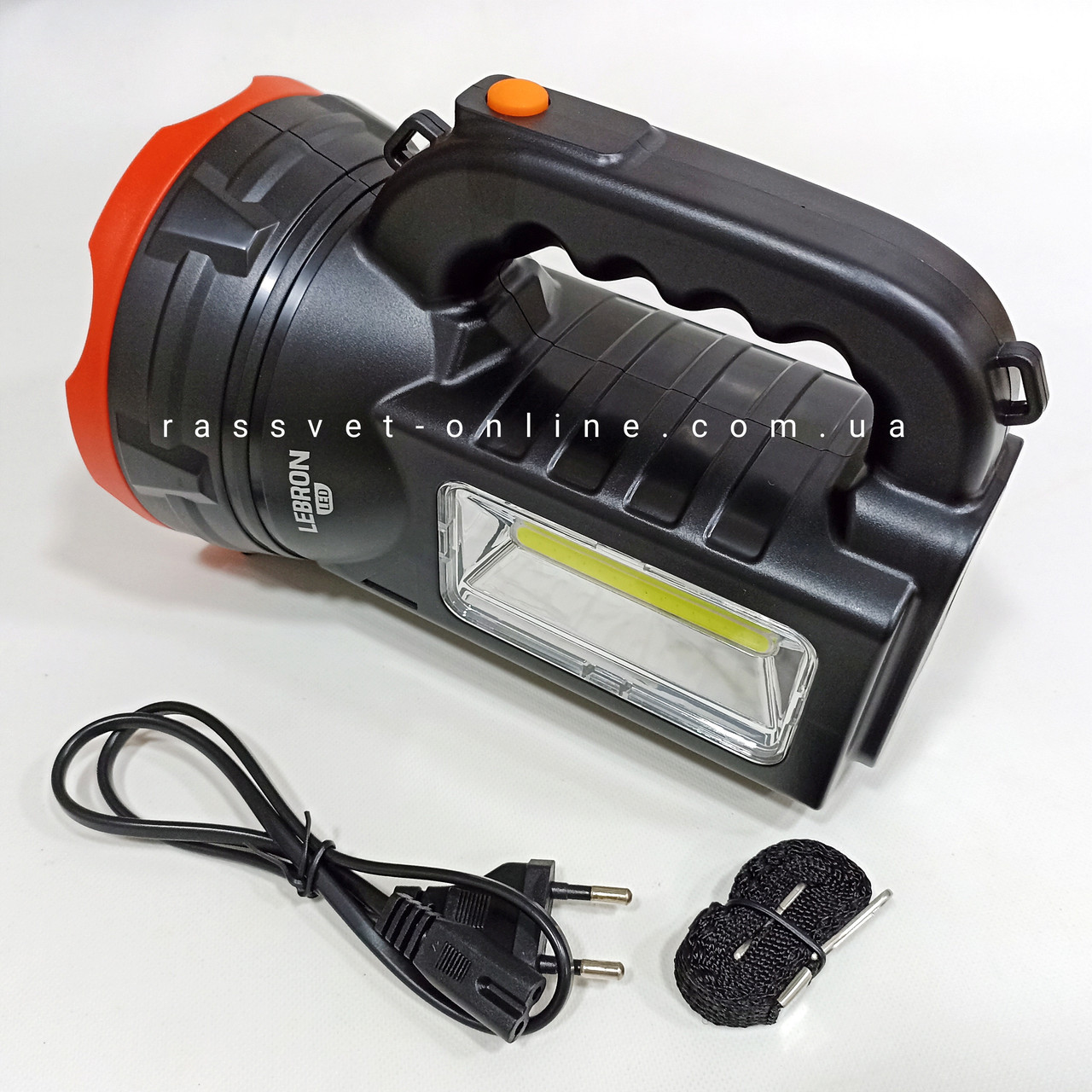 Світлодіодний LED світильник з акумулятором Lebron 15-15-78 L-HL-78 4W+3W COB, 3000mAh (переносний ліхтар)