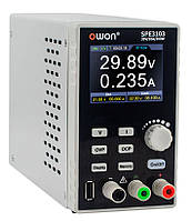 SPE3051 OWON програмуємий лабораторний блок живлення 150Вт: 0-30В, 0-5А, USB, фото 3