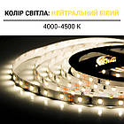 Світлодіодна стрічка BIOM Professional BPS-G3-24-2835-60-NW-20 нейтральний білий, негерметична, 1 м, фото 5
