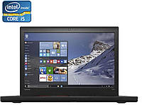 Ноутбук Lenovo ThinkPad T560/ 15.6" (1920x1080)/ Core i5-6300U/ 8 GB RAM/ 256 GB SSD/ HD 520/ Две АКБ