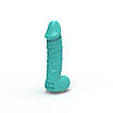 Крафтове мило-член із присоскою Pure Bliss MINI Turquoise, натуральне, фото 5