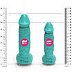 Крафтове мило-член із присоскою Pure Bliss MINI Turquoise, натуральне, фото 6