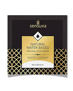 Пробник Sensuva — Natural Water-Based Exotic Coconut (6 мл)