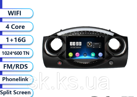 Junsun 4G Android магнітолу для BMW Mini Cooper S R50 R52 R53 2004 — 2007