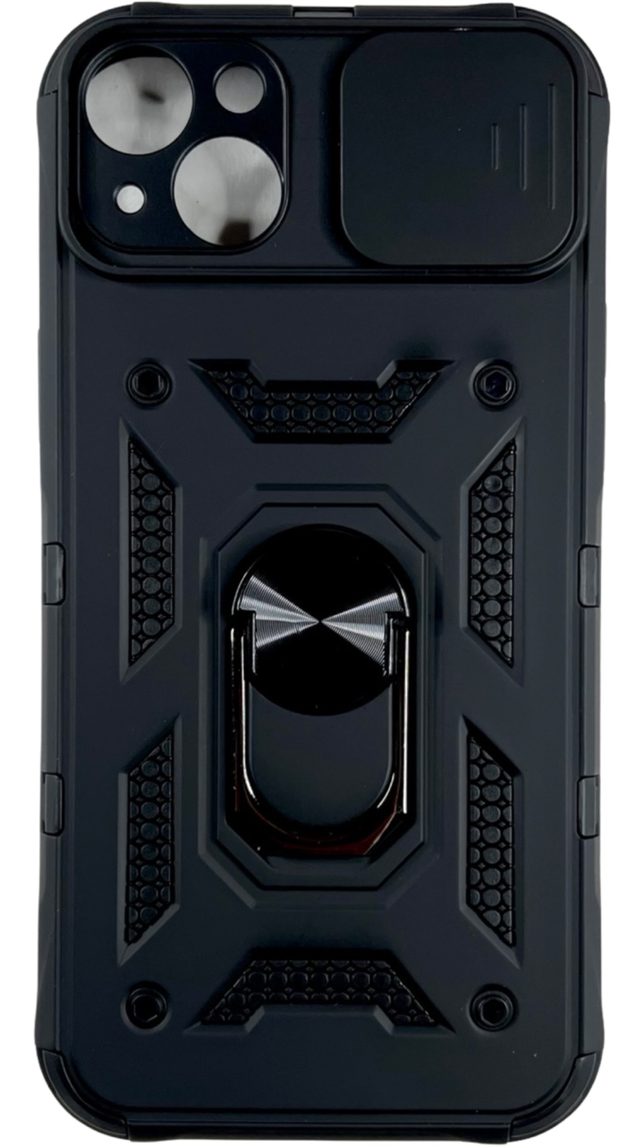 PC + TPU чохол Camshield armor для iPhone 14 / чорний