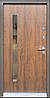Вхідні двері метал Авеню вулиця Сублімація Дуб бронзовий Дуб бронзовий ПВХ-02 850*2050, фото 2